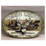 Metal Deer Camp Sign 12x17