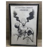 Attention Deficit Disorder Print - 18x12"