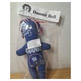 New NY Giants Dammit Doll (M2)