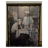 Vtg Cream Of Wheat Wooden Advertisement- 1