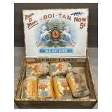 (6) Golden Grain Cotton Tobacco Bags