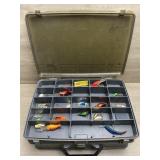 Plano Over & Under Tackle Box With Tackle &