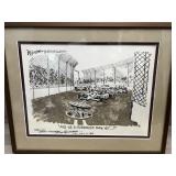 Signed Priggee 1988 Satire Original- ï¿½Are we in