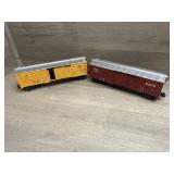 (2) Williams O Gauge Box Cars