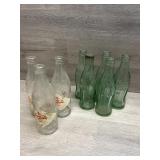 (8) Coca Cola 10oz Bottles
