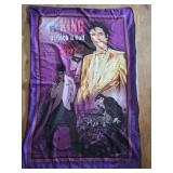Elvis The Kkng Of Rock N Roll Blanket (M2)