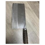Antique Japanese Meat Cleaver
