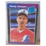 1989 Donruss Randy Johnson Expos Rated Rookie