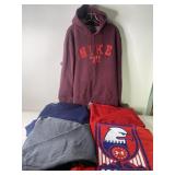 (5) Piece Menï¿½s Size 2XL Sweatshirts & Tee Shirt