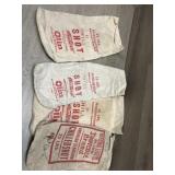 (4) Canvas Shot Bags