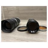 Tele -Lentar f4.5 and Canon f3.5