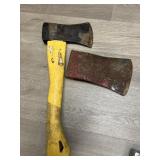 Unmarked Hatchet and Axe Head