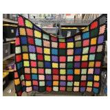 Hand Crocheted Blanket 48x70