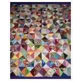 89x84" Crazy Quilt -