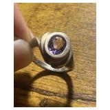 .925 Amethyst Ring - Size 7?