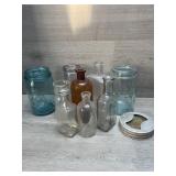 Antique Bottle and Jar Lot