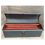 Metal Toolbox 19x6x7