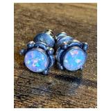 Opal Earrings Set -
