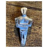 .925 Marked - Ancient Greek Figure Pendant -