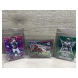 (3) 2024 Mosaic Prizm Football Cards