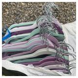 Hanger Lot - Plastic & Metal -