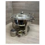 Stainless Steel Round Sterno Warmer