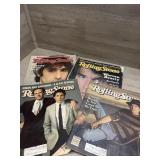 (4) Rolling Stones Magazines- Simon Garfunkel;