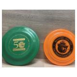 (2) Smokey the Bear Frisbees