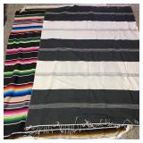 (2) Woven Blankets - Full Size - Great For The