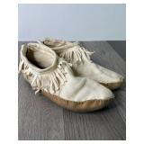 Vintage Leather Moccasins Menï¿½s Size 9/10 - Used -