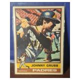 1976 Topps Johnny Grubb Padres Card