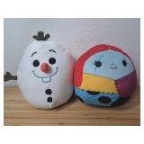 (2) Small Squishmallows Olaf & Sally (M2)