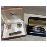 Pierre Cardin Tie Clips / Darby Menï¿½s Set