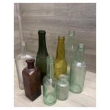 Antique Bottle Lot - As Found