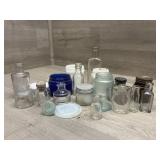 Antique Mini bottles and Tops