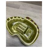 MCM Avocado Ashtray