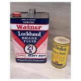 Wagner Brake Fluid & Old English Dance Wax Adverti