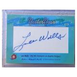 2025 Yesteryear Lee Walls Dodgers Cut Autograph