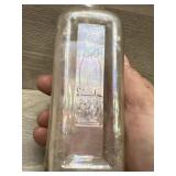 Antique Owl Drug Embossed Bottle - HTF