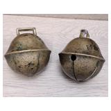 Pair Of #10 Sleigh Bells (3)