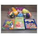 Kid Books & Stuffed Animals Collection (2)