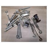 Assortment Of Bolts, Tighteners, Valves and more