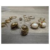 Gold Tone Earrings and More