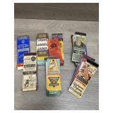Empty Matchbook Covers- Advertisements