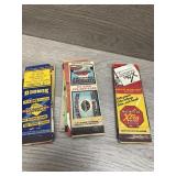 Empty Matchbook Covers - Car /Oil Advertising