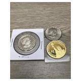 $1 Coins- 2 Proofs and 1 UNC