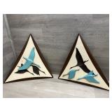 (2) Burwood USA MCM Plaques