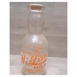 Vintage Hi-Lan Dairy Milk Jar W/Top Cap (1)