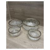 Leaded Crystal and Silverplate Items