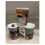 (3) Danbury Mint Darling Dachshund Mugs #2